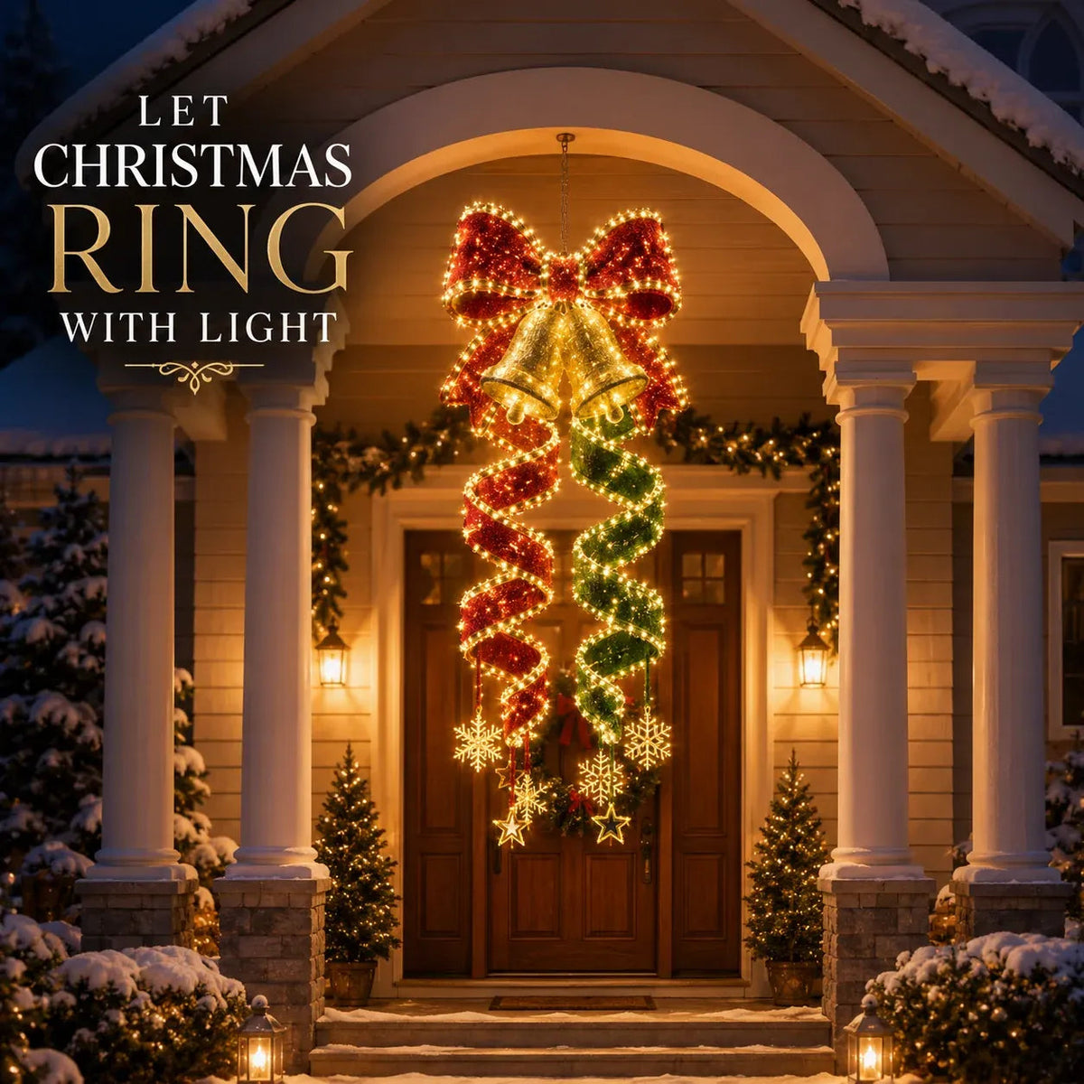 LED-Lichterketten-Kollektion „Weihnachtszauber-Spirale“