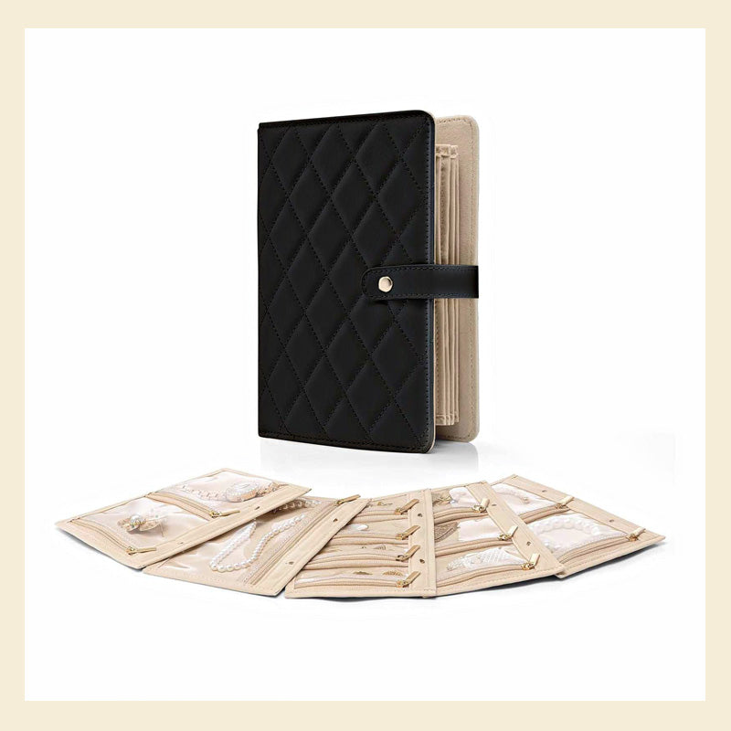 Vikbar smyckesorganisator/Klappbarer Schmuck-Organisator