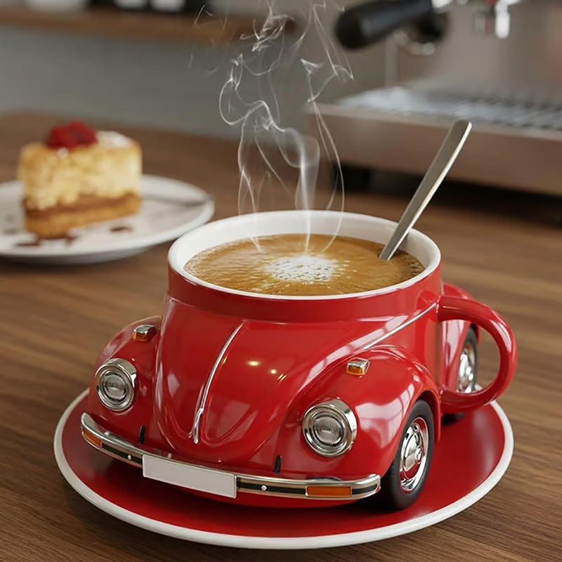 Käfer Auto Tasse