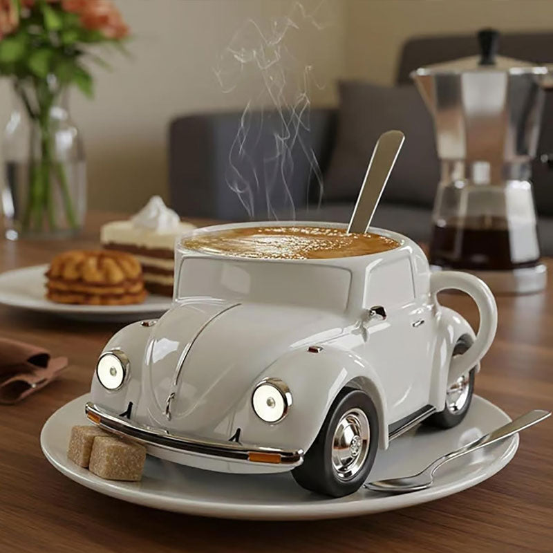 Käfer Auto Tasse