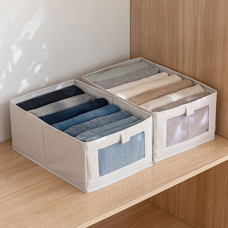 Fenster Tuch Garderobe Kleidung Aufbewahrungsbox
