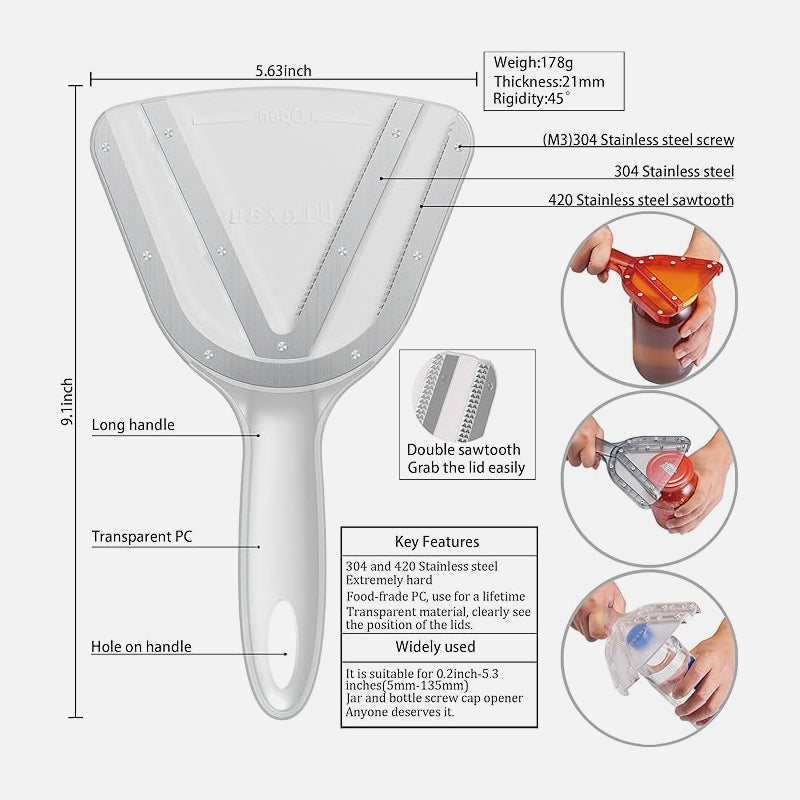 Multifunktionaler Flaschenöffner/Multifunctional bottle opener