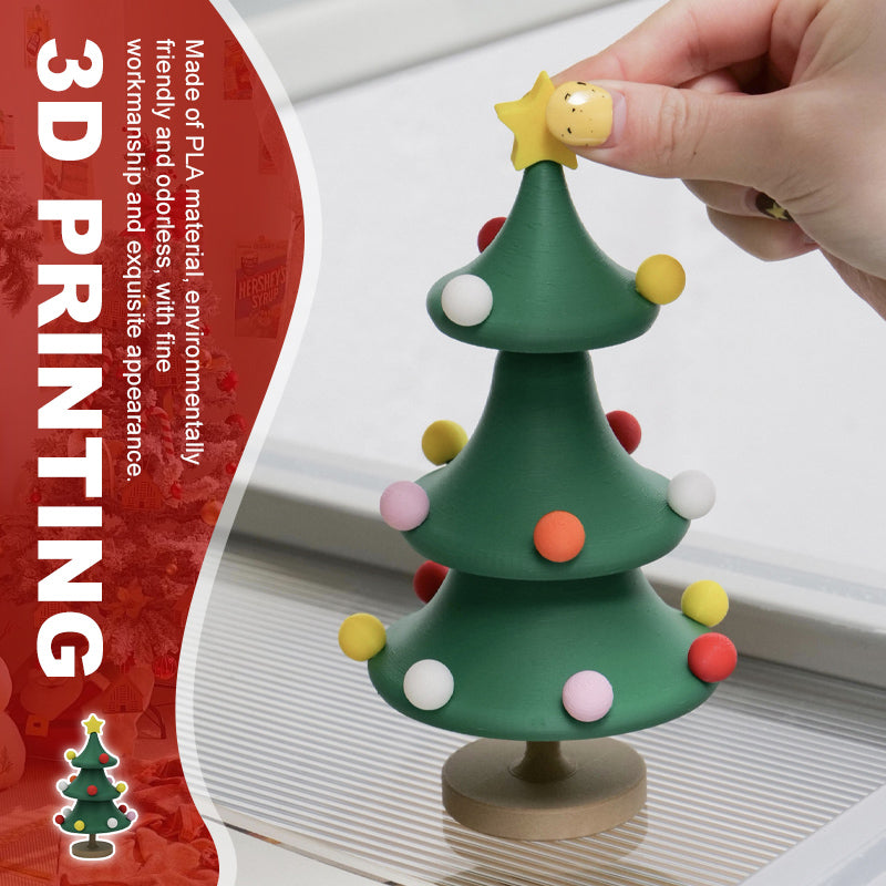 🎄 3D-Druck Schwingender Weihnachtsbaum Spielzeug 🎁