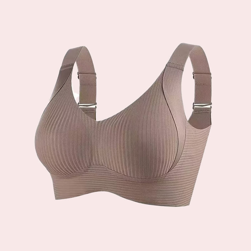 🎁Gerippter Push-up-BH mit verstellbaren Bügeln für Frauen
