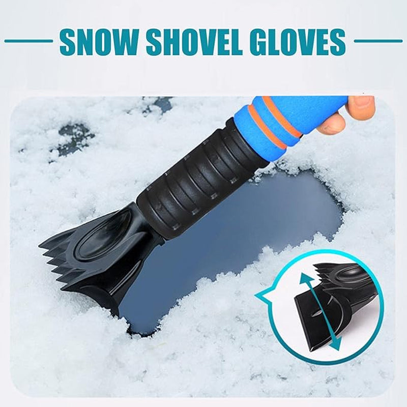 Samtwarme Auto-Schneeschaufel ❄️