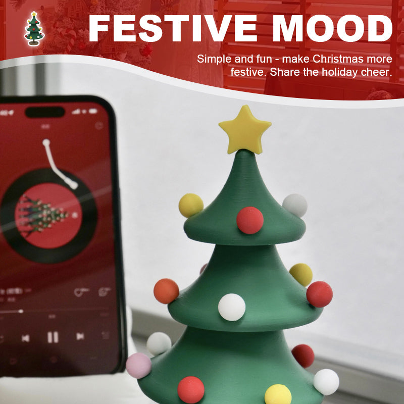 🎄 3D-Druck Schwingender Weihnachtsbaum Spielzeug 🎁