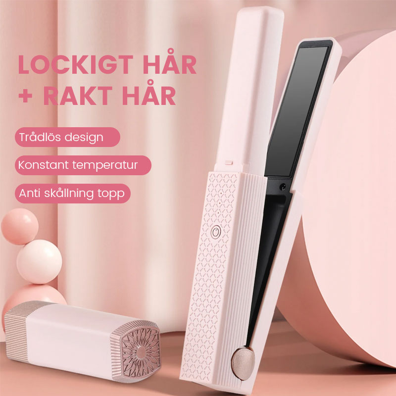 🔥Tragbarer Locken-Haarglätter