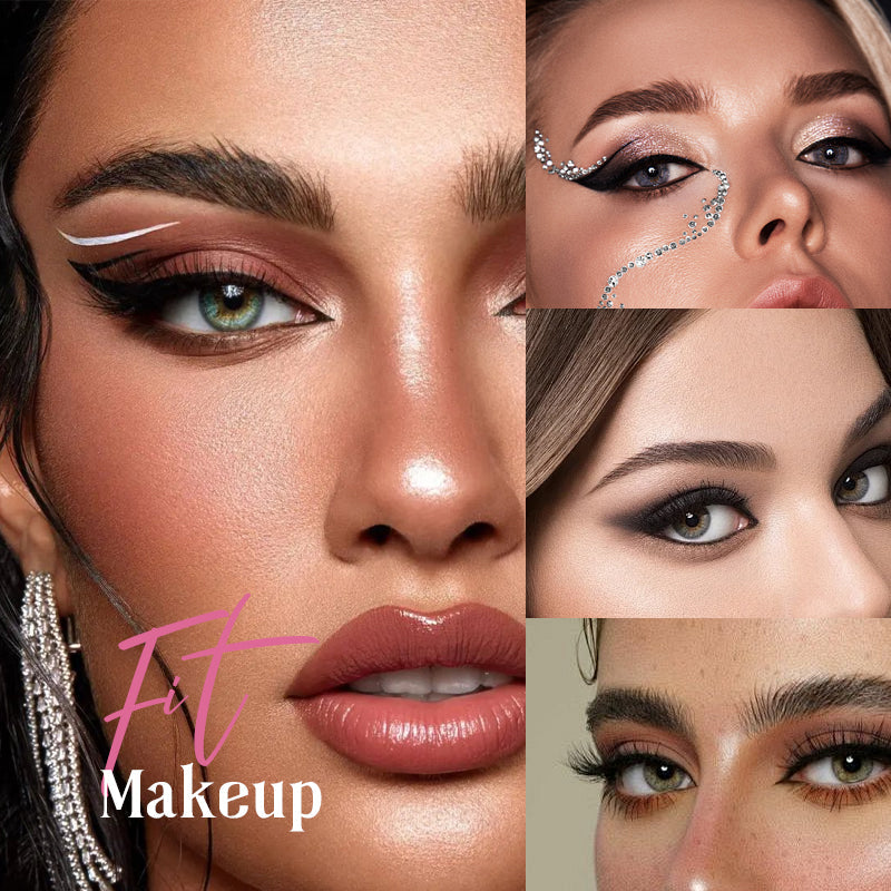 Lidschatten Wimpern Make-up Aufkleber