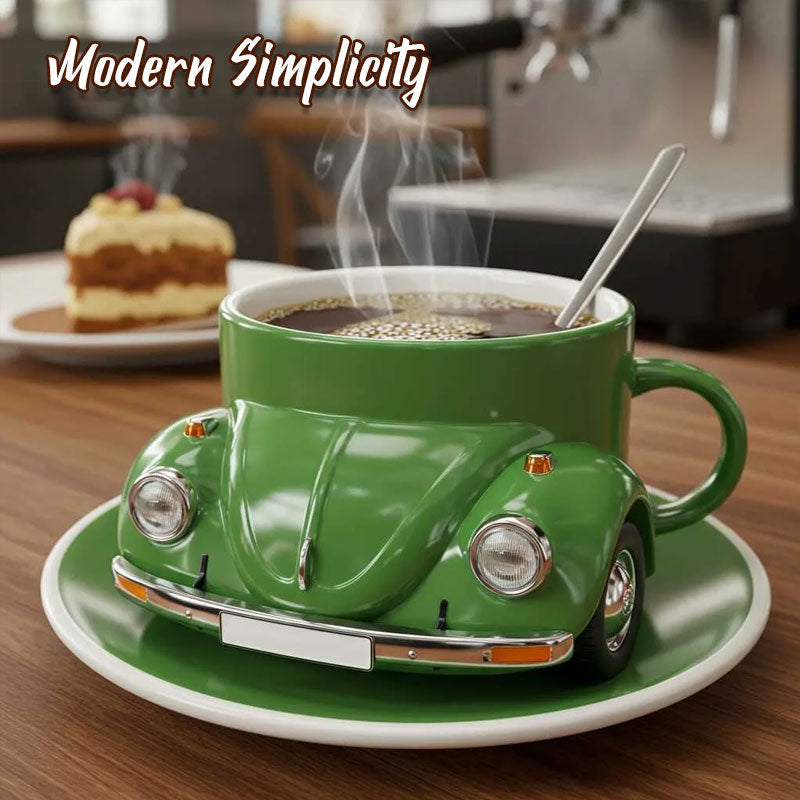 Käfer Auto Tasse