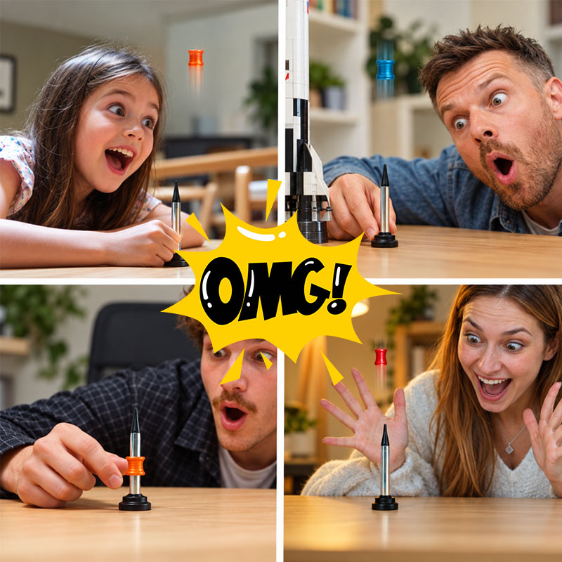 Fidget-Spielzeug „Press & Pop“ für den Schreibtisch