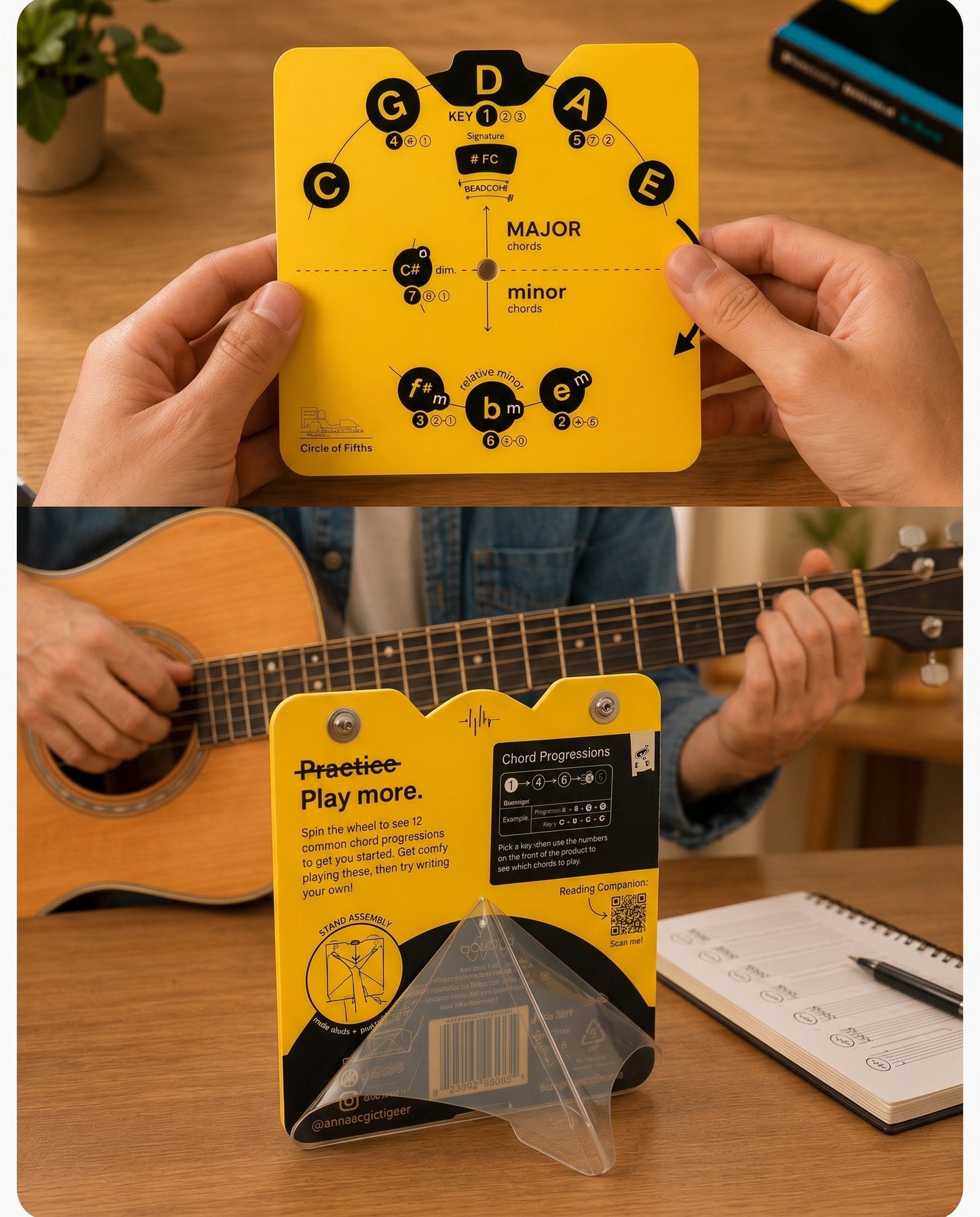 Der Abkürzungsweg zur Musiktheorie, den Musiker gerade entdecken – ein visuelles Quintenkreis-Rad, das Tonarten, Akkorde und das Songwriting endlich einfach macht