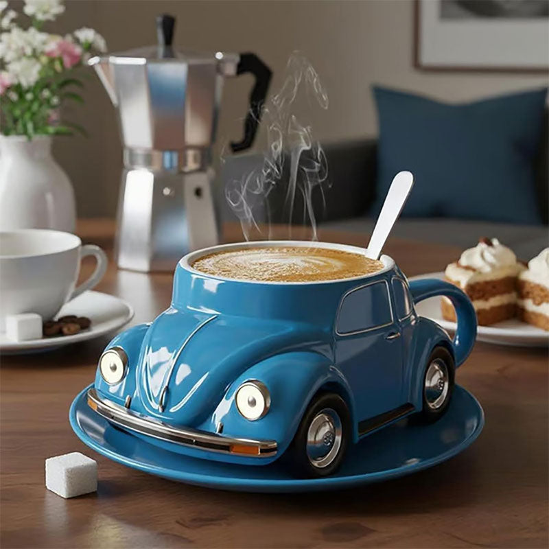 Käfer Auto Tasse