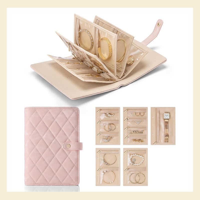 Vikbar smyckesorganisator/Klappbarer Schmuck-Organisator
