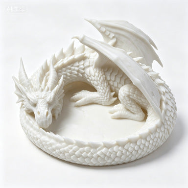 đ3D-gedruckte Aufbewahrungsschale âDragon Guardianâ â Der Schatz des Drachen!