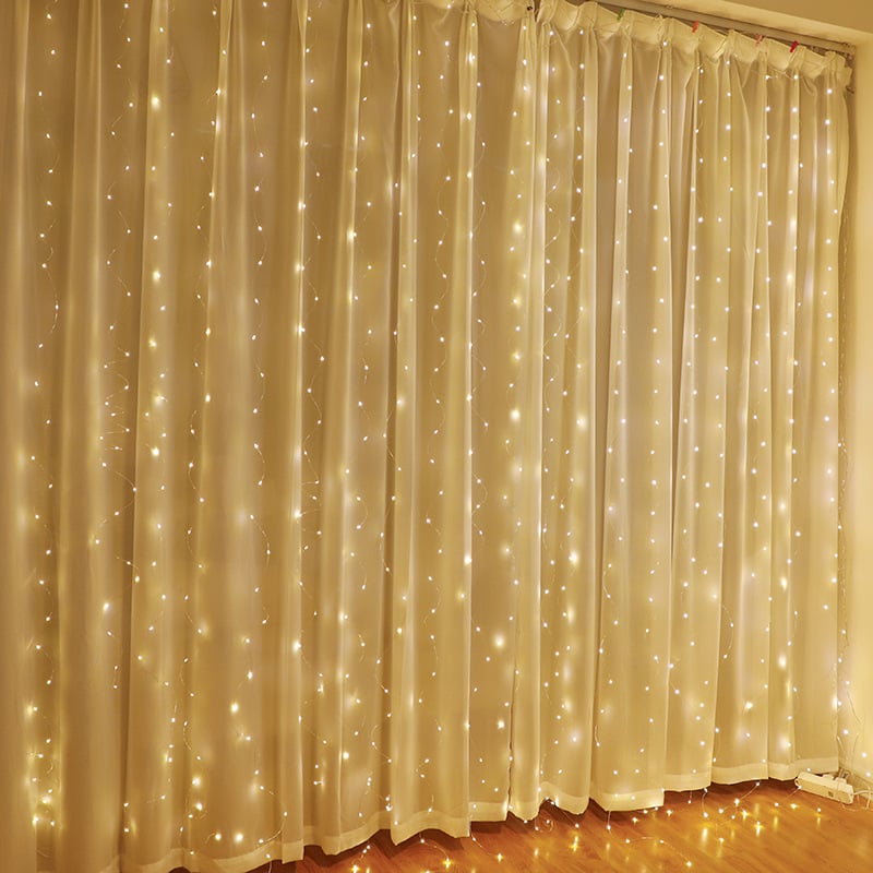 🎁Weihnachts-Sonderangebot: 49 % Rabatt🎅LED-Lichterkette, USB-betriebener LED-Lichtvorhang für Geschenkverpackungen