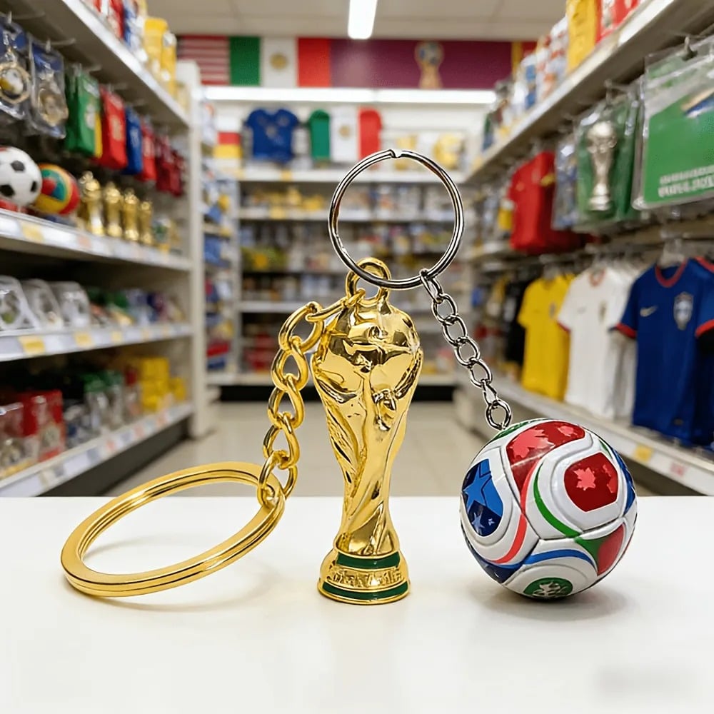 Schlüsselanhänger zur FIFA-Weltmeisterschaft 2026 in den USA, Mexiko und Kanada: Nimm den Geist des Spiels überallhin mit ✨