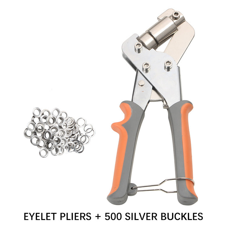 🛠️ NUR FÜR BEGRENZTE ZEIT: 50 % RABATT! ✨ Ösenzangenset – robust, komplett, für Planen & Heimwerker 🔩