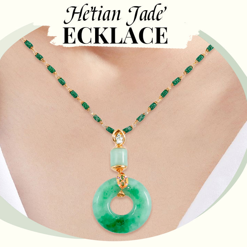 Jade-Optik Anhänger in runder Form – Zeitloses Symbol für Harmonie & Balance 💚🌿