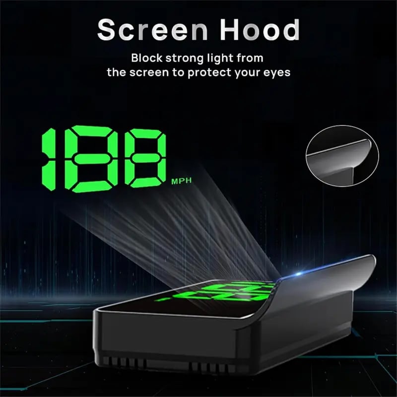 🔥🔥Head-up-Display, Auto-GPS, digitaler Tachometer