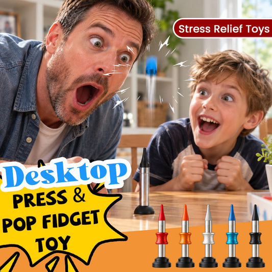 Fidget-Spielzeug „Press & Pop“ für den Schreibtisch