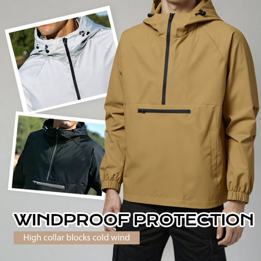 Wasserdichte und winddichte Outdoor-Jacke für Männe
