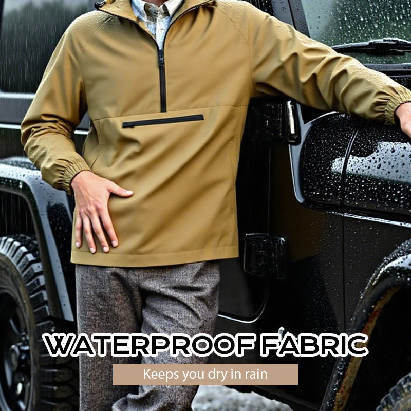 Wasserdichte und winddichte Outdoor-Jacke für Männe