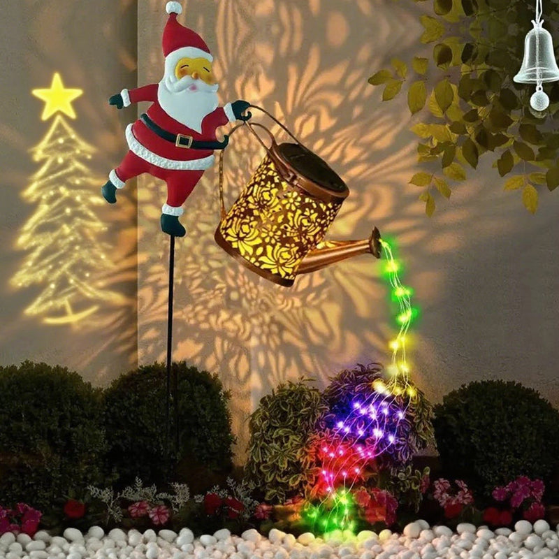⏰Solar-Gartenleuchte In Form Des Weihnachtsmanns🎅🎄
