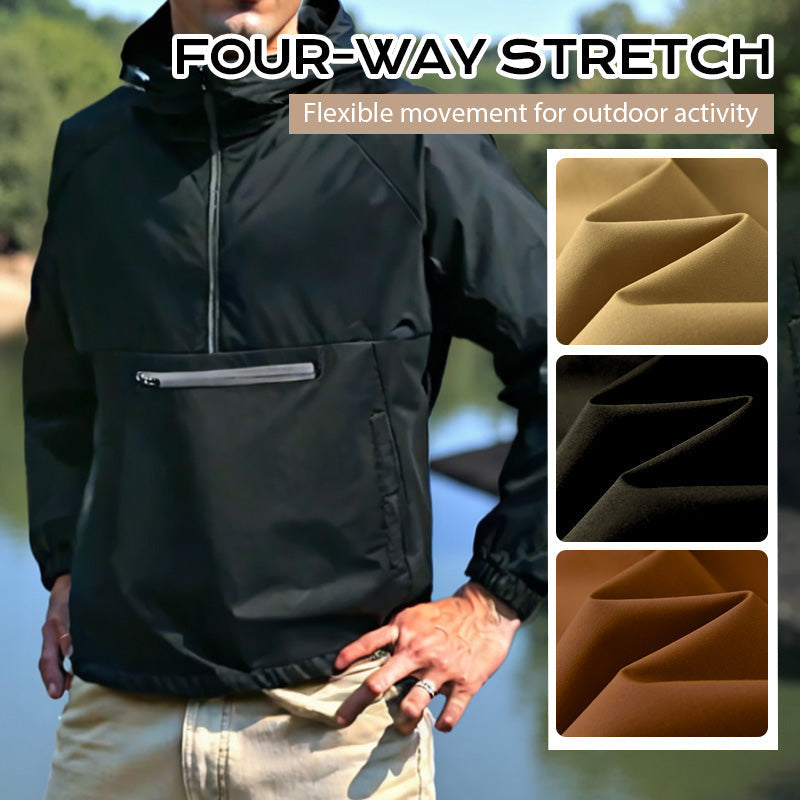 Wasserdichte und winddichte Outdoor-Jacke für Männe