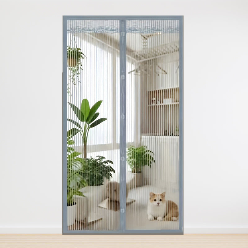 Magic Mesh Sommer-Magnet-Fliegengittervorhang