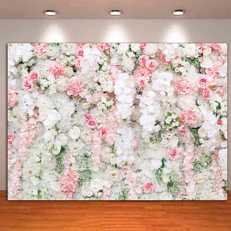 Banner mit Blumen- und Schmetterlingsmotiv im Zauberwald-Stil – Dekoration für Geburtstagsfeiern im Freien