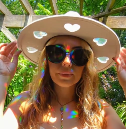 Letzter Tag 50% Rabatt🔥Sonnenfänger Cowgirl Stroh Prisma Hut