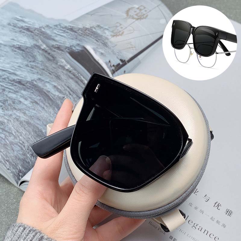 💥 Innovative Dual-Mode Clip-On-Sonnenbrille für Brillenträger💥