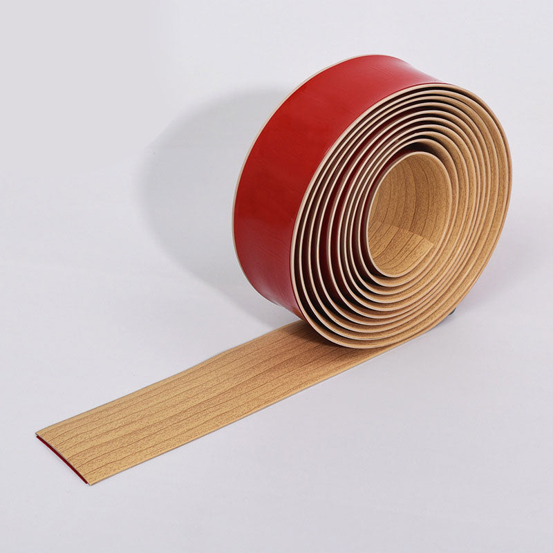 ✨ Selbstklebende Bodenübergangsleiste – flexibles PVC, zum Abziehen und Aufkleben, glatte Oberfläche 🚪