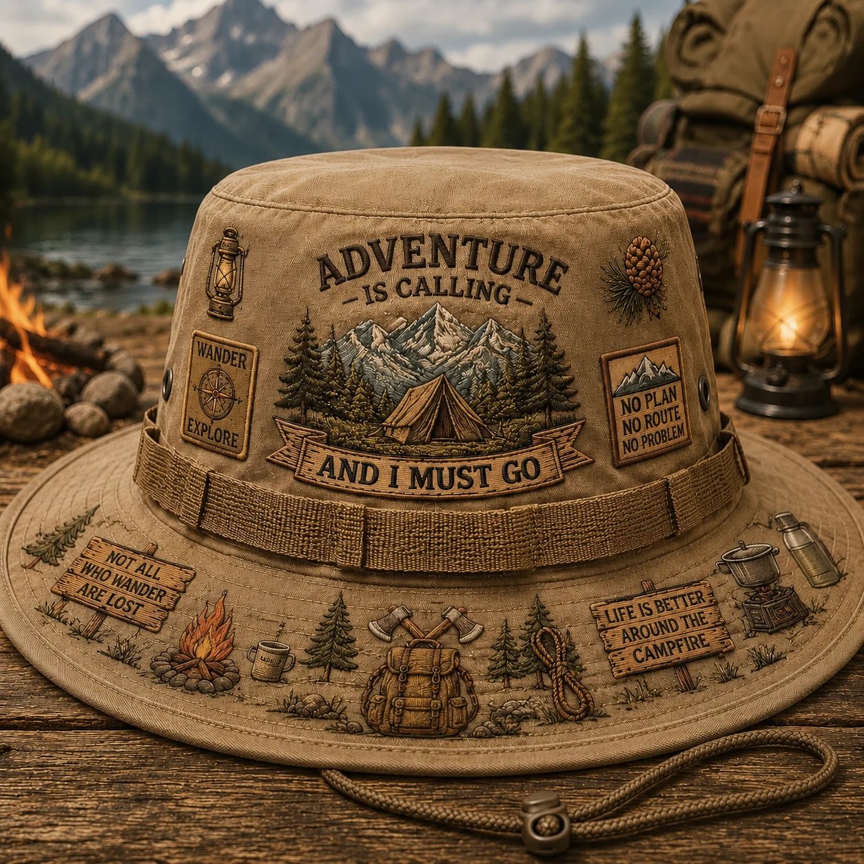 🌲Abenteuer ist eine Lebenseinstellung – Boonie-Hut