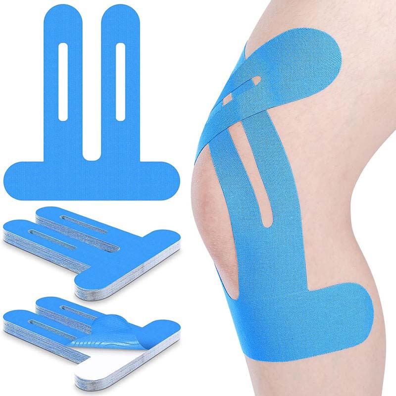 [Knieschützer für den Sport | Atmungsaktive und wasserdichte, vorgeschnittene Bänder]