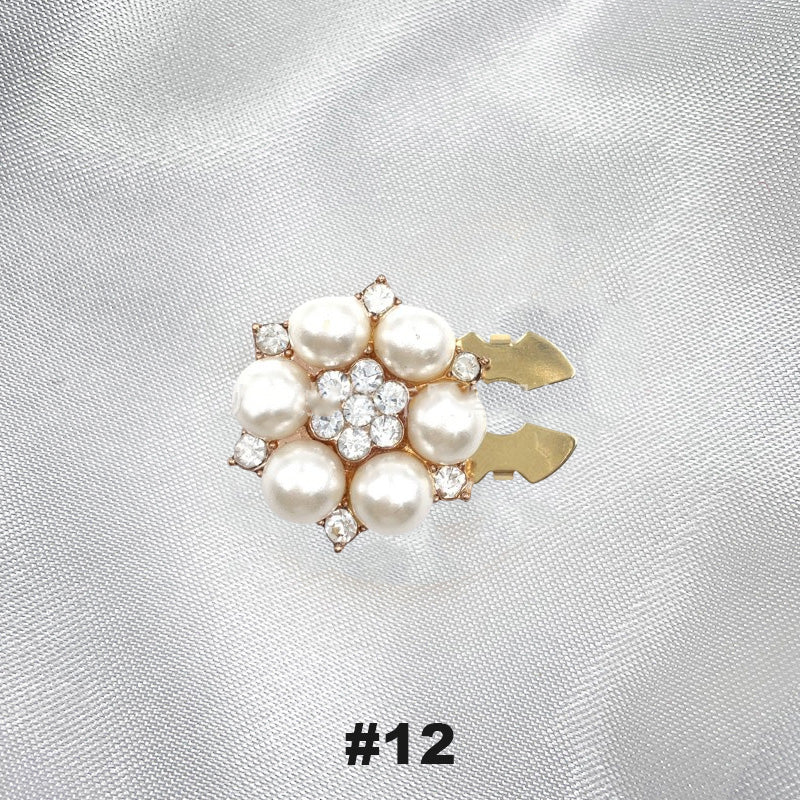 Blumen-Diamant-Ärmelknöpfe