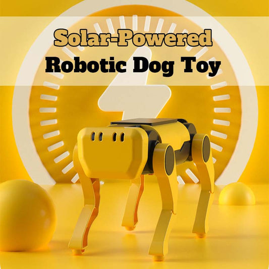 Solarbetriebenes Roboter-Hundespielzeug - Lernen und wachsen durch Spielspaß!🌟
