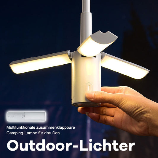 Multifunktionale Faltbare Campinglampe für den Außenbereich