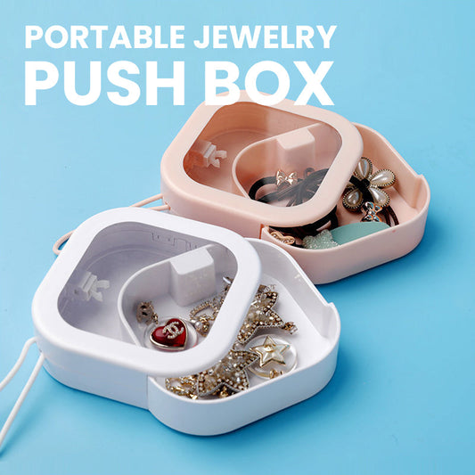 Tragbare Schmuckschublade/Portable jewelry push box
