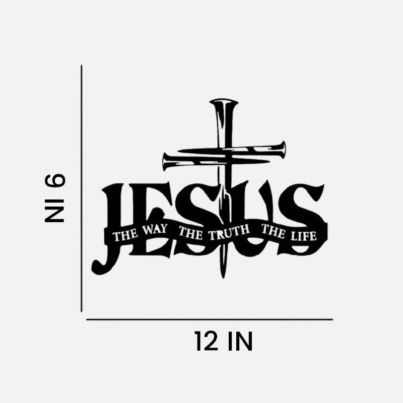 (🎁Letzter Tag 49% Rabatt)🔥Jesus & Kreuz Design Wandkunst⌛Limitierte handgefertigte Serie