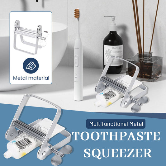 Multifunctional Metal Toothpaste Squeezer