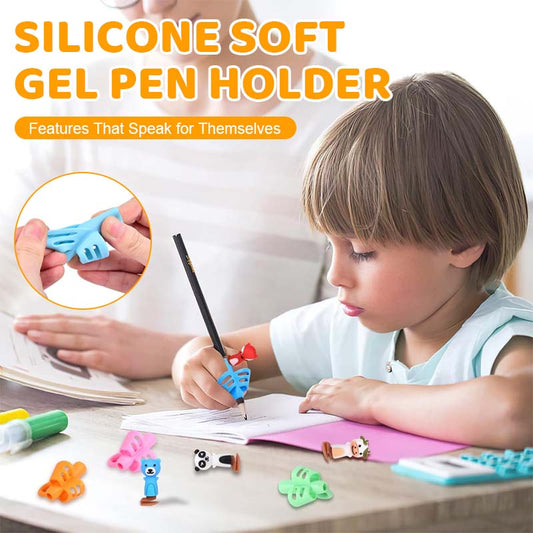 Silicone Soft Gel Pen Holder