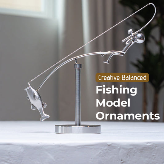 Creative Balanced Fishing Modell Ornamente