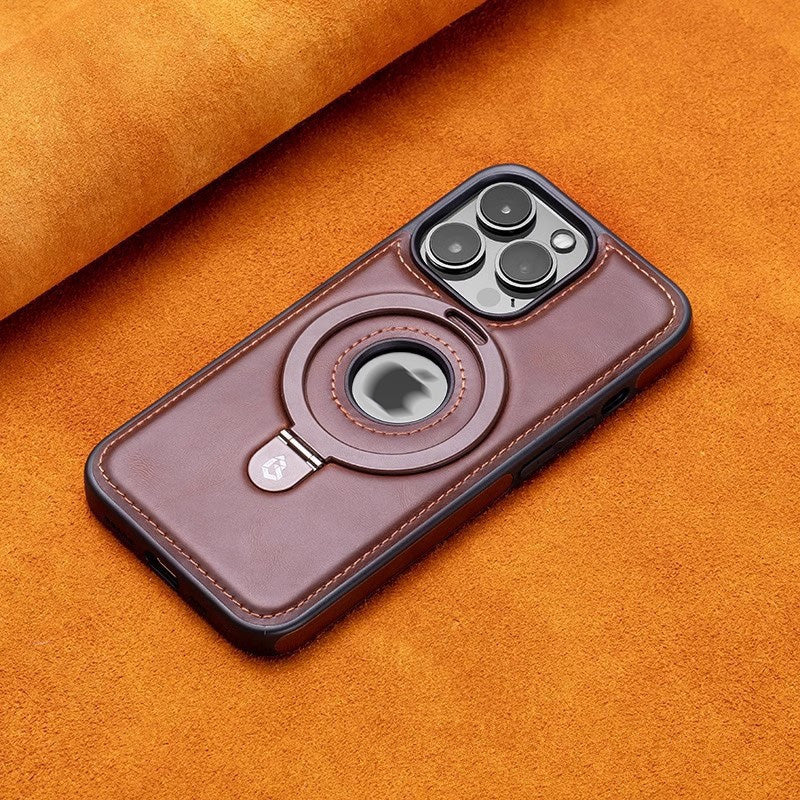 🍎Luxury Leather MagneticPhone Case