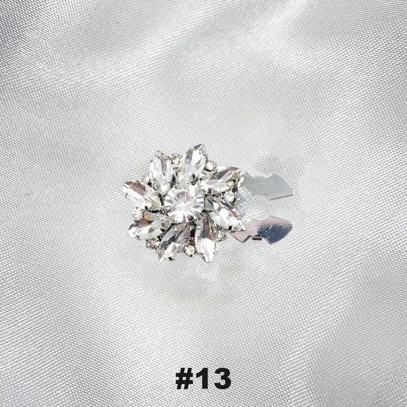 Blumen-Diamant-Ärmelknöpfe