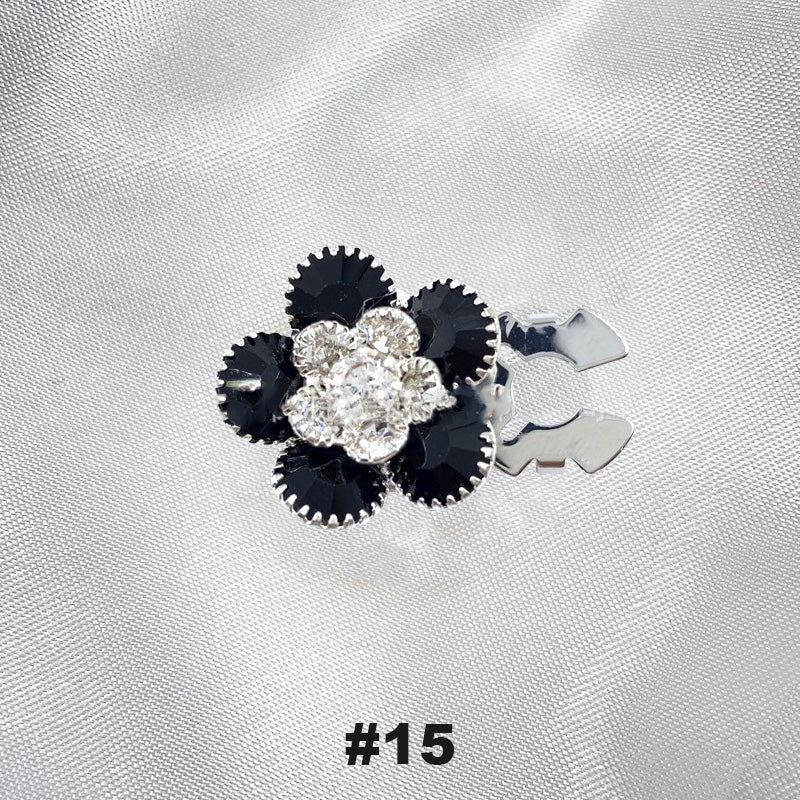 Blumen-Diamant-Ärmelknöpfe