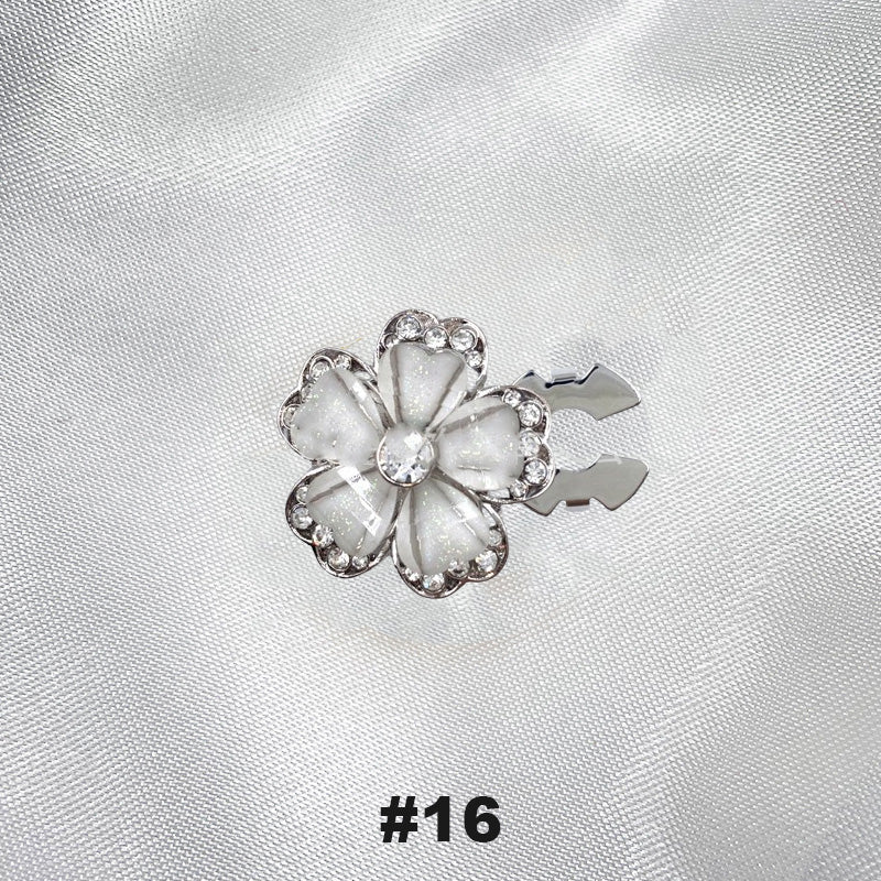 Blumen-Diamant-Ärmelknöpfe