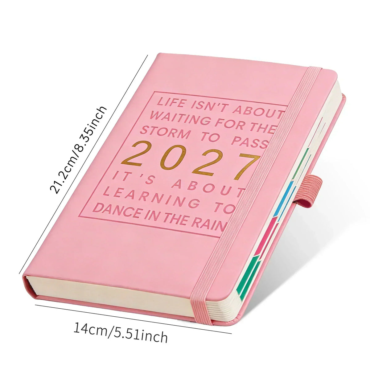 📔 NUR FÜR BEGRENZTE ZEIT: 50 % RABATT! ⚡ A5-Tagebuch 2027 – ein Tag pro Seite – handlich, übersichtlich, langlebig ✨