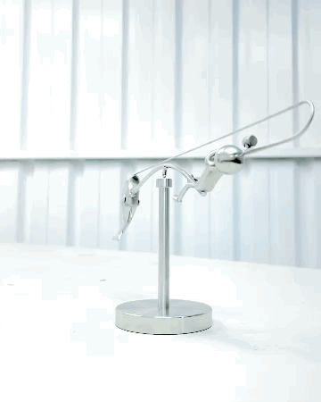 Creative Balanced Fishing Modell Ornamente