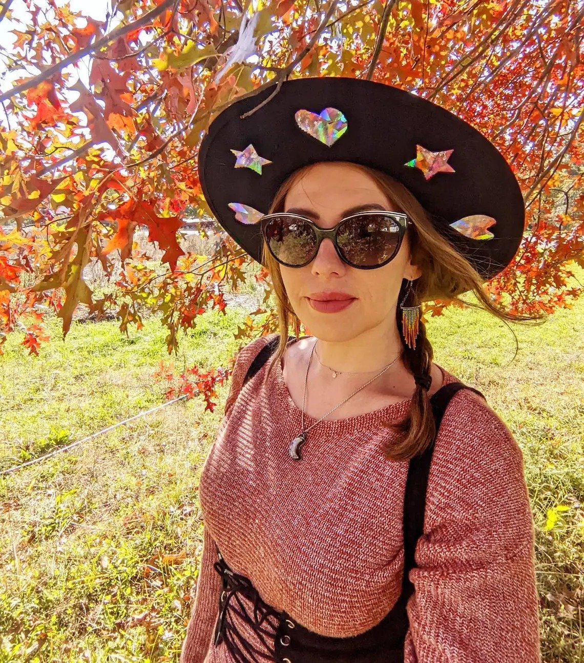 Letzter Tag 50% Rabatt🔥Sonnenfänger Cowgirl Stroh Prisma Hut